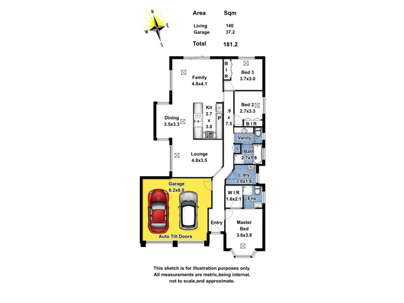 39 Pioneer Way via Eyre, Andrews Farm SA 5114 Floorplan