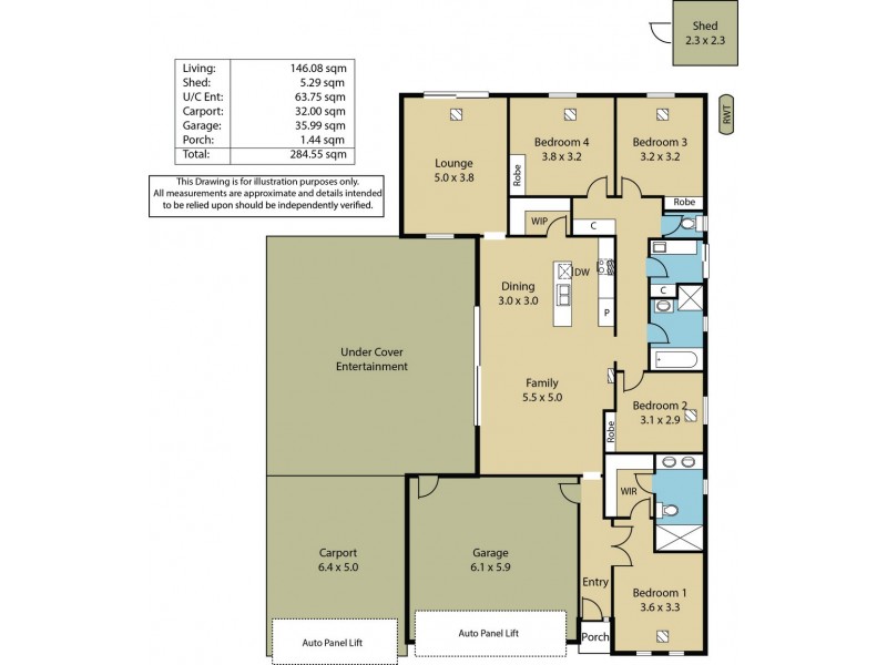 78 Hamilton Boulevard, Evanston Gardens SA 5116 Floorplan