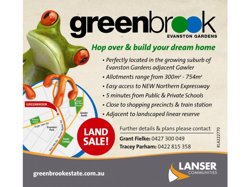 Lot 26 Ross Davis Avenue, Evanston Gardens SA 5116