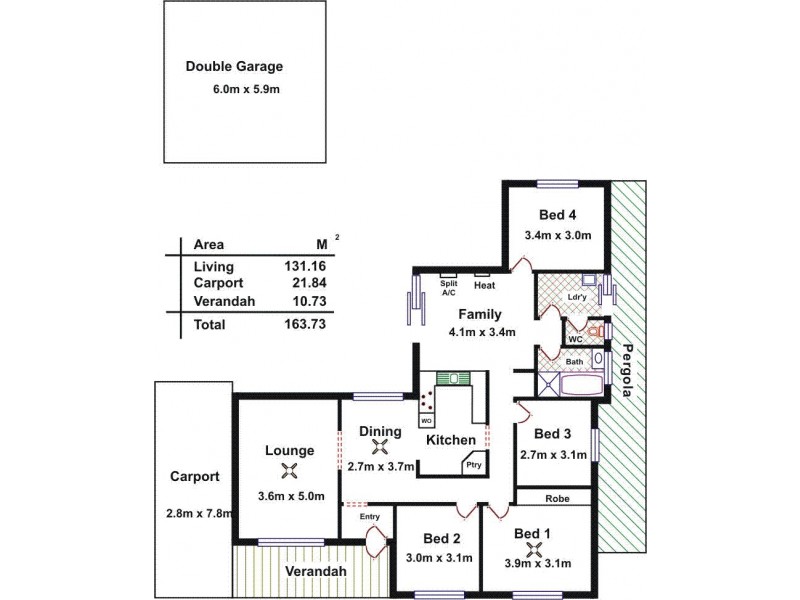54 Redbanks Road, Willaston SA 5118 Floorplan
