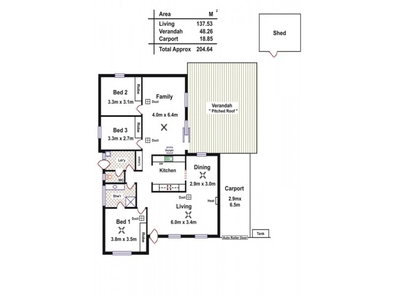 39 Brooks Avenue, Willaston SA 5118 Floorplan