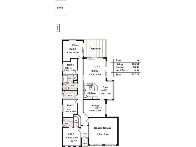 9 McCullum Road, Freeling SA 5372 Floorplan