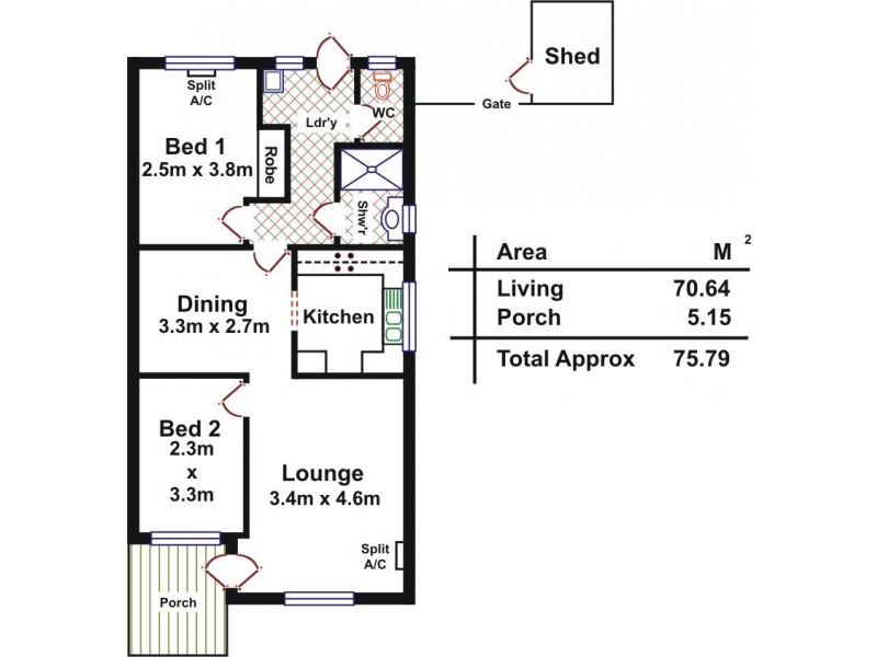 Unit 5/163 Murray Street, Gawler SA 5118 Floorplan