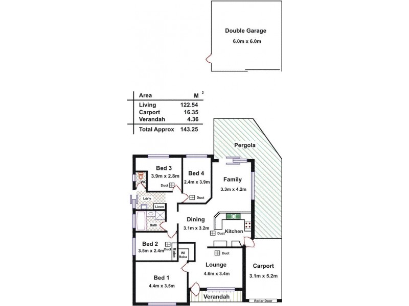128 Crittenden Road, Andrews Farm SA 5114 Floorplan
