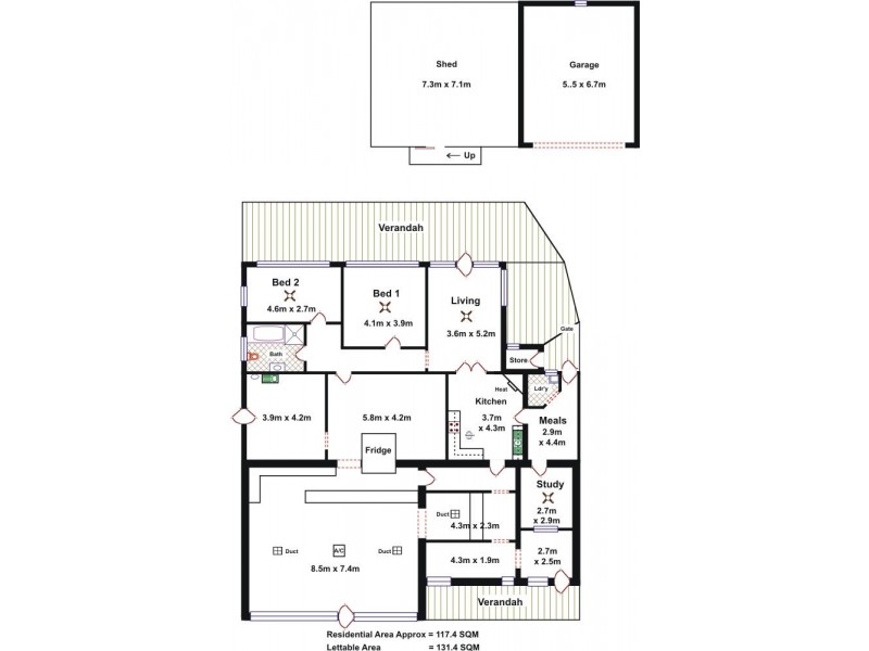52 Annies Terrace, Wasleys SA 5400 Floorplan