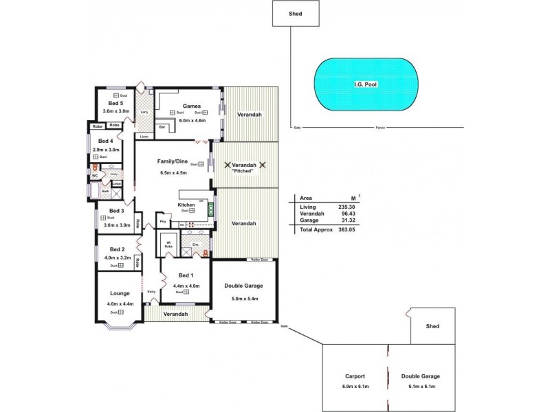 6 Cleland Court, Willaston SA 5118 Floorplan