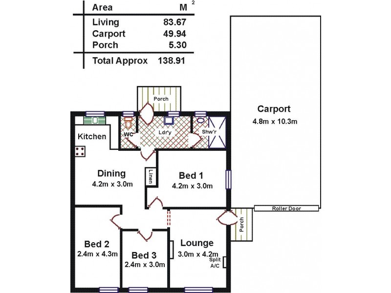 32 Hornet Crescent, Elizabeth East SA 5112 Floorplan