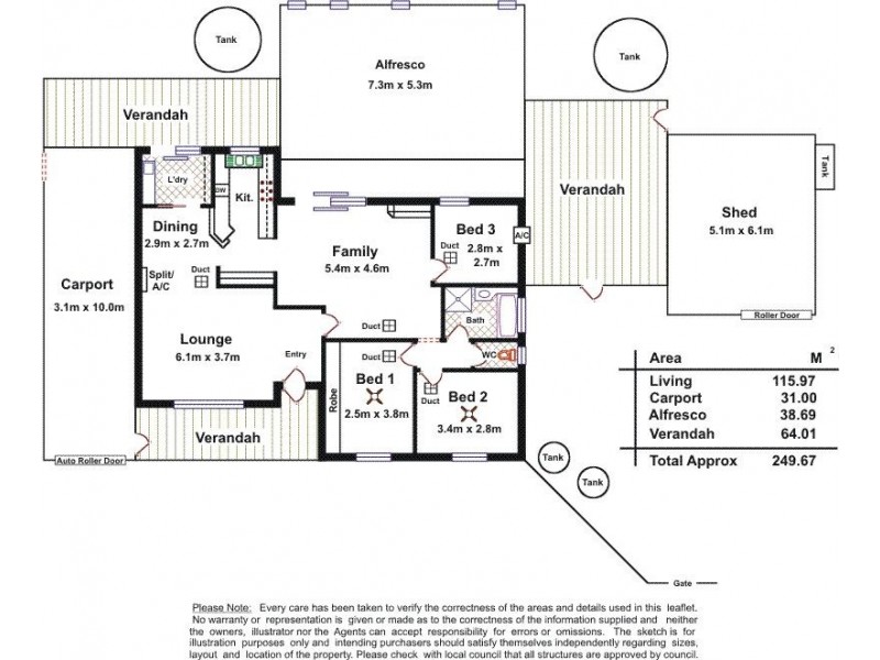 17 Elmwood Circuit, Blakeview SA 5114 Floorplan