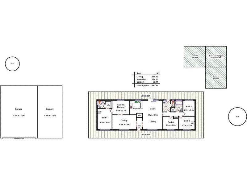 6/174 Gawler River Road, Lewiston SA 5501 Floorplan