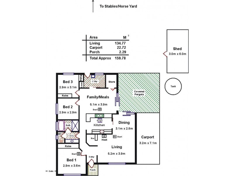 39 Tiver Road, Evanston South SA 5116 Floorplan