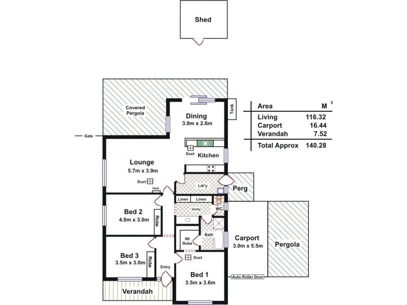 6 Anvil Court, Andrews Farm SA 5114 Floorplan