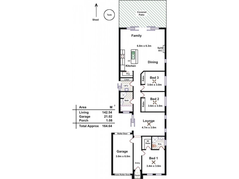 13A Dunedin Avenue, Hillcrest SA 5086 Floorplan