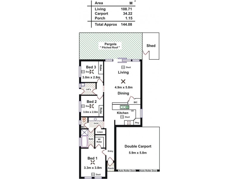 65 Strathaird Boulevard, Smithfield SA 5114 Floorplan
