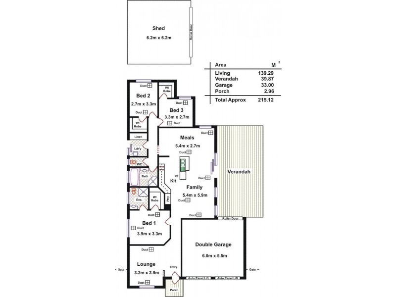 76 Kingfisher Drive, Hewett SA 5118 Floorplan