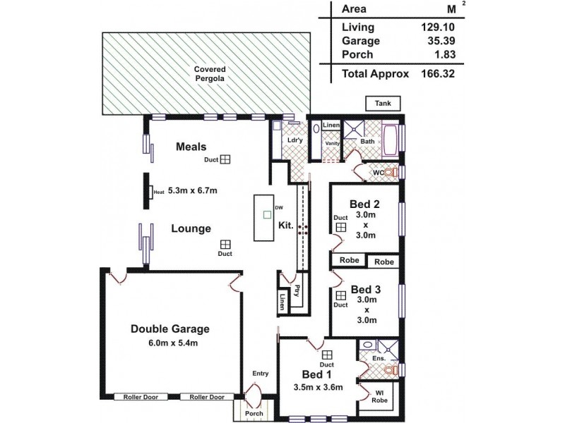 7 Sambell Court, Evanston Park SA 5116 Floorplan