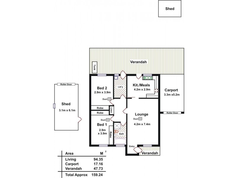 26 Barnet Road, Evanston SA 5116 Floorplan
