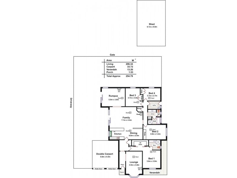 26 Hall Road, Red Banks SA 5502 Floorplan