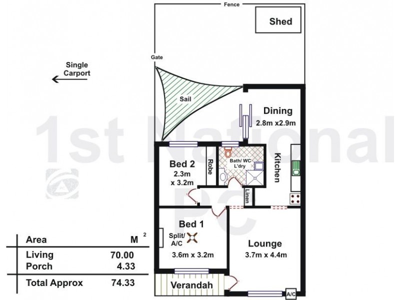 3/7 Ayers Rd, Gawler East SA 5118 Floorplan