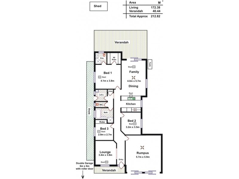 7 Hamra Drive, Smithfield SA 5114 Floorplan