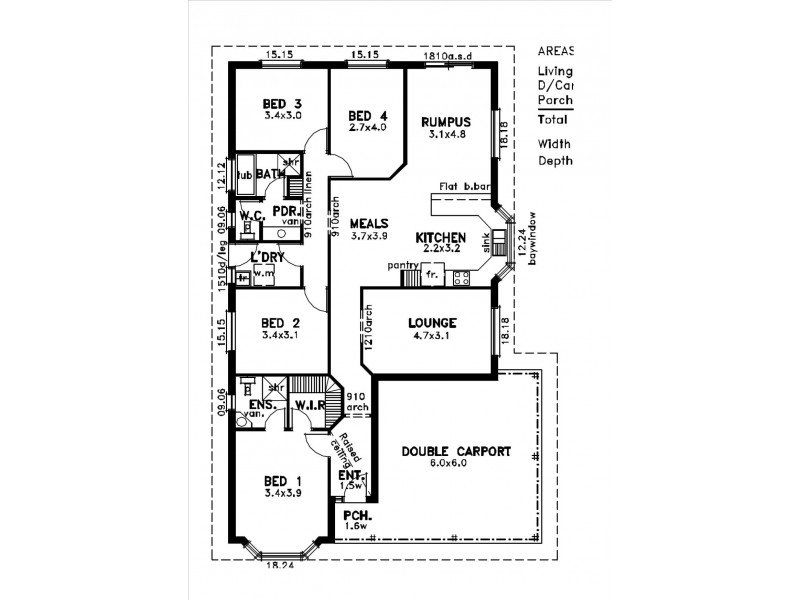 24 Bruno Drv, Blakeview SA 5114 Floorplan