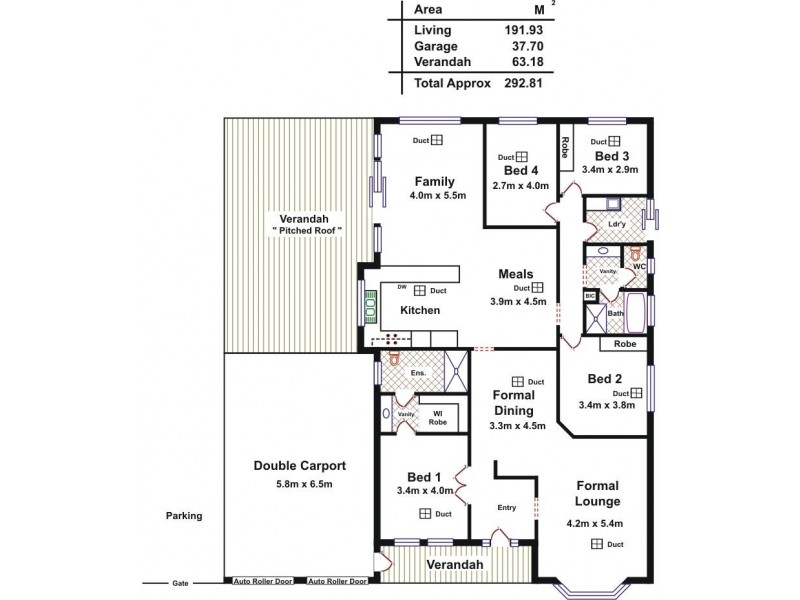 6 Newhaven Terrace, Burton SA 5110 Floorplan
