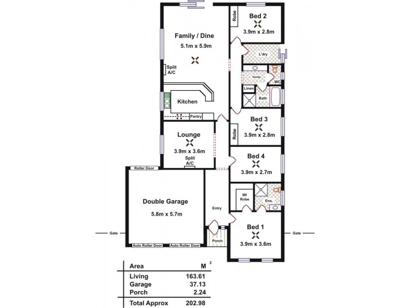 32 Potts Rd, Evanston Park SA 5116 Floorplan
