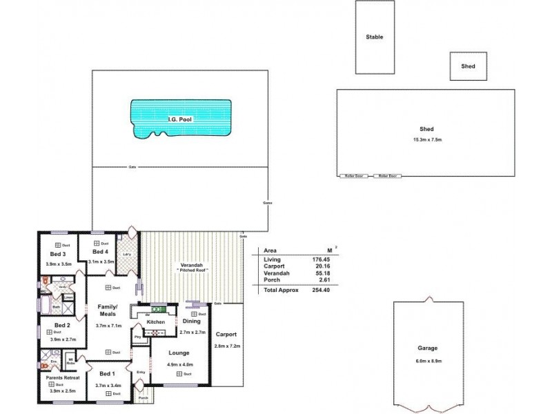 120 Gawler Road, Lewiston SA 5501 Floorplan