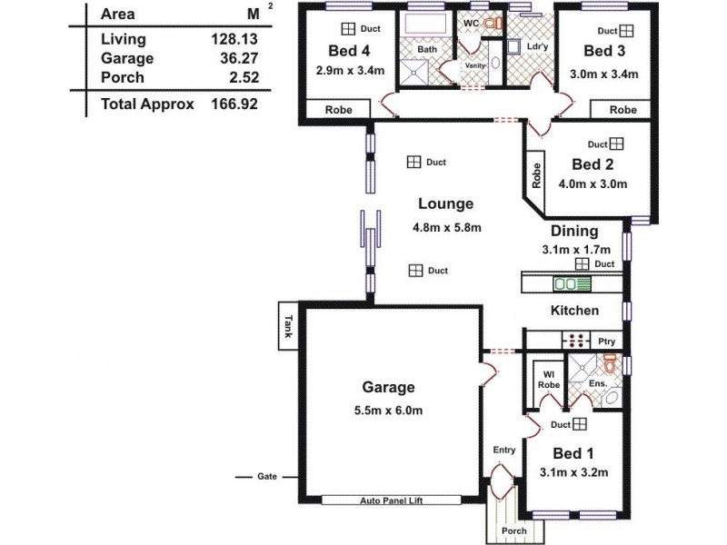 3 Harry Court, Munno Para West SA 5115 Floorplan