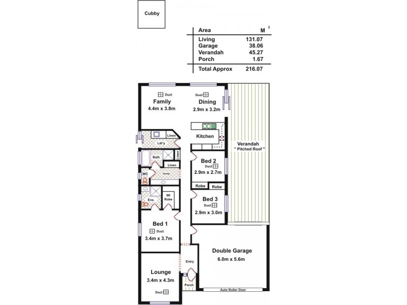 16 Dyson Street, Evanston SA 5116 Floorplan