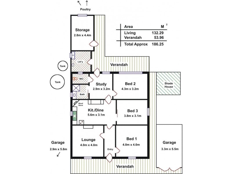 6 Archer Street, Hamley Bridge SA 5401 Floorplan