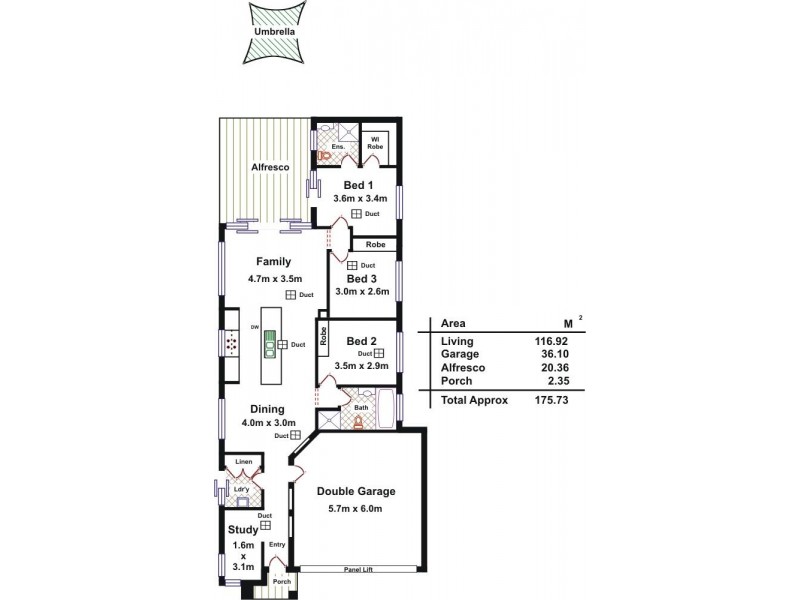 8 East Parkway, Andrews Farm SA 5114 Floorplan