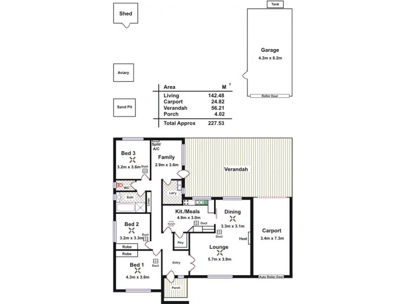22 Deland Avenue, Gawler East SA 5118 Floorplan