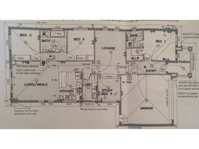 13 Ross Davis Ave, Evanston Gardens SA 5116 Floorplan