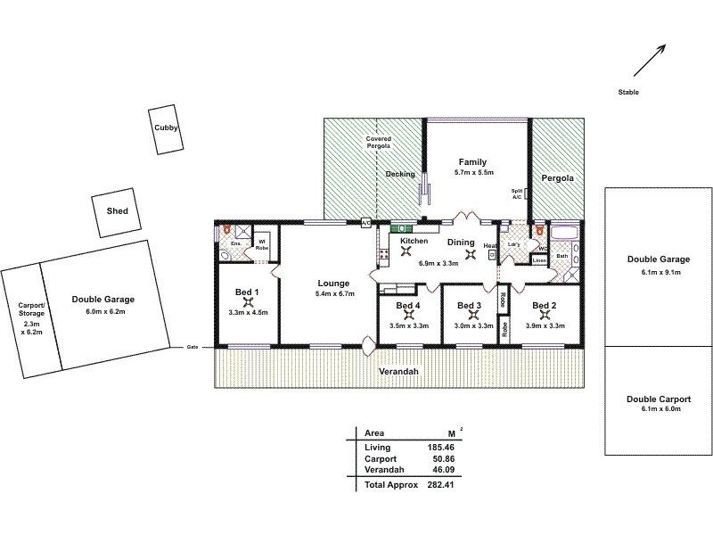 7 Hendo Place, Two Wells SA 5501 Floorplan