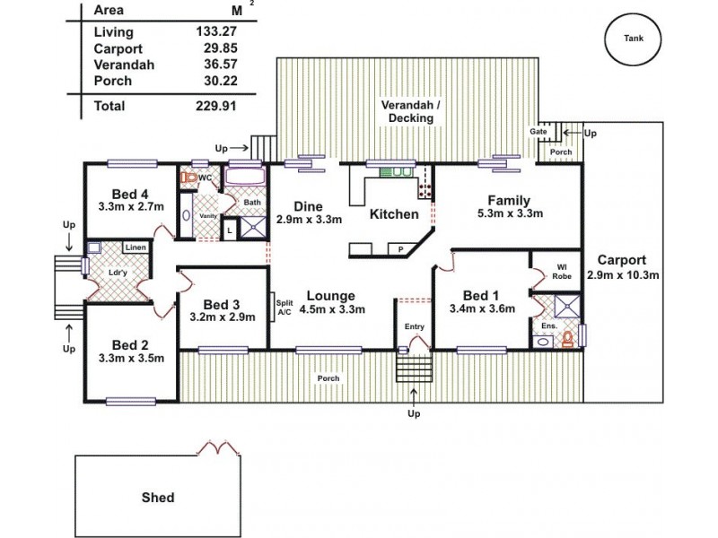 5A Drury Street, Willaston SA 5118 Floorplan
