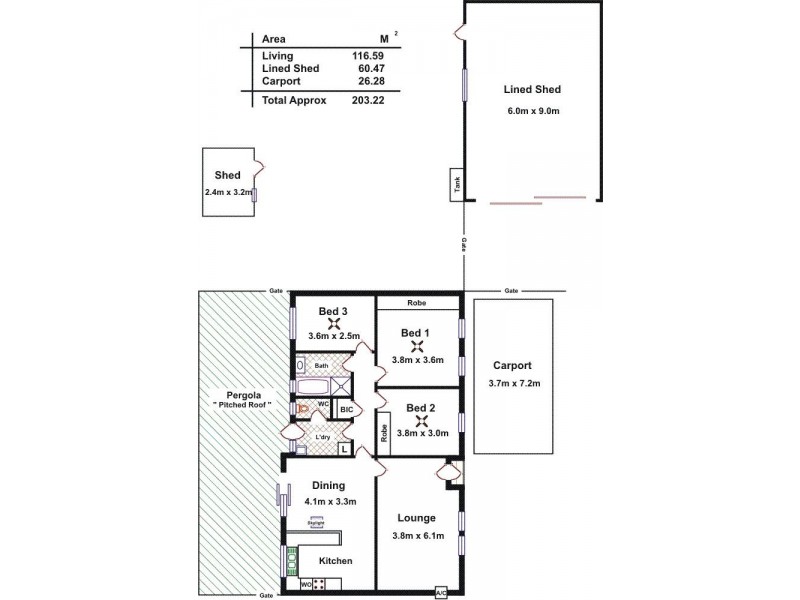 3 Musgrave Court, Evanston Gardens SA 5116 Floorplan