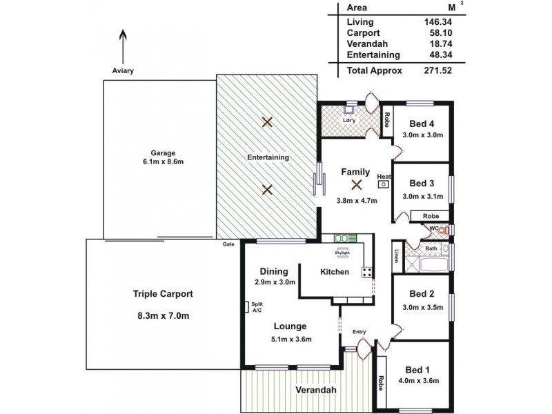 31 Stevens Drive, Angle Vale SA 5117 Floorplan
