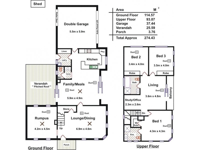 1 Village Terrace, Blakeview SA 5114 Floorplan