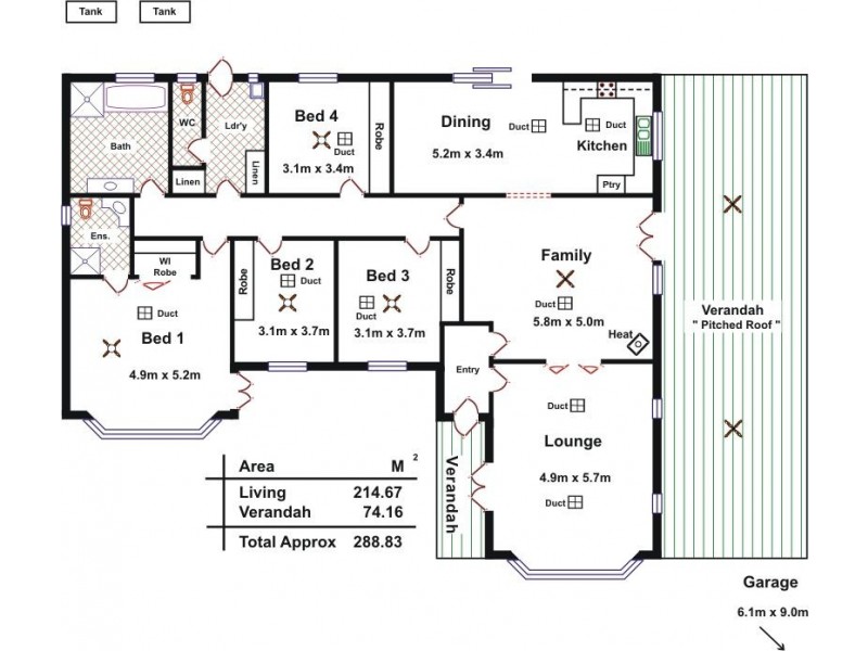 25 Cockshell Drive, Gawler East SA 5118 Floorplan
