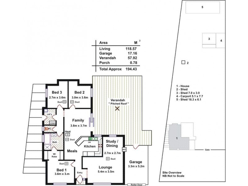 45 Angle Vale Road, Angle Vale SA 5117 Floorplan