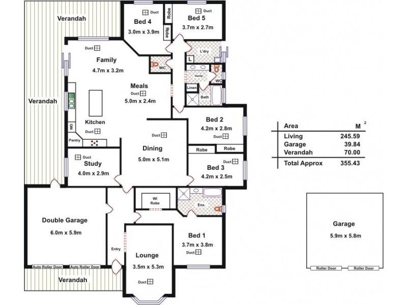201 Fenn Place, Gawler Belt SA 5118 Floorplan