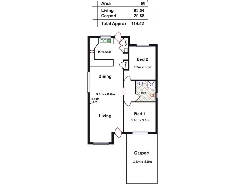 7/25 Fradd Crt, Angle Vale SA 5117 Floorplan