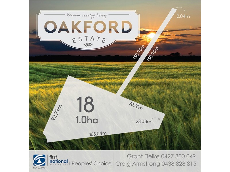 Lot 18 Dunlop Boulevard, Lewiston SA 5501