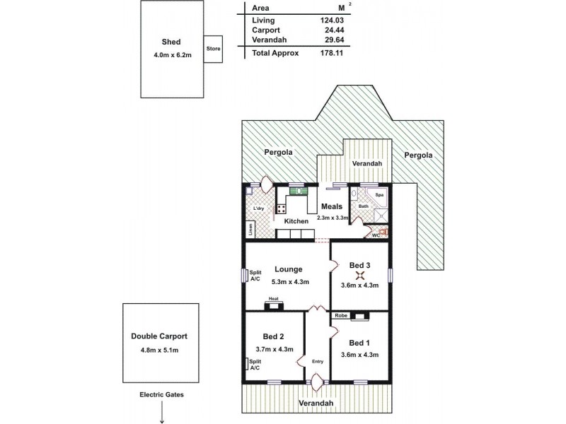 32 Paxton Street, Willaston SA 5118 Floorplan