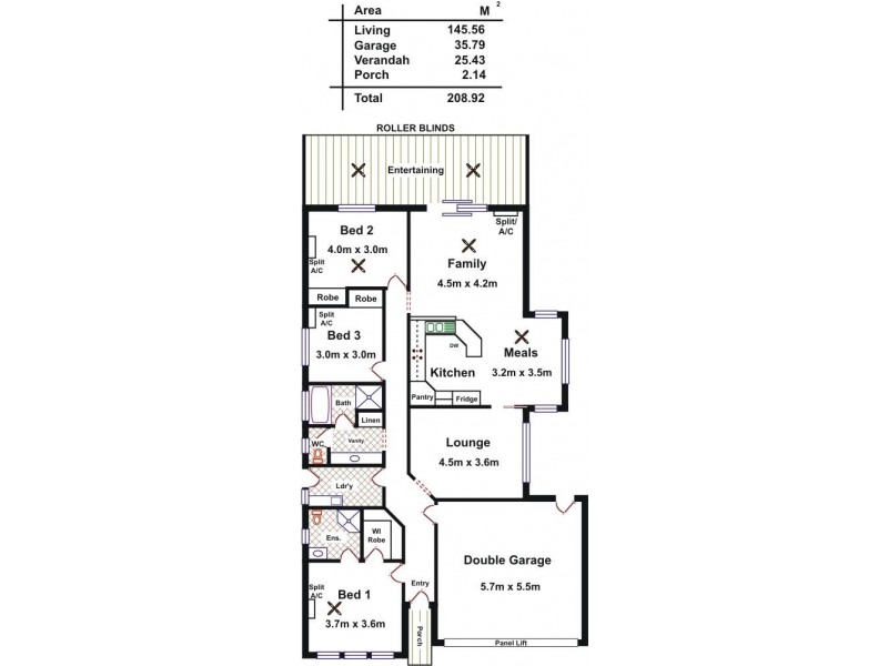 3C Drury Street, Willaston SA 5118 Floorplan