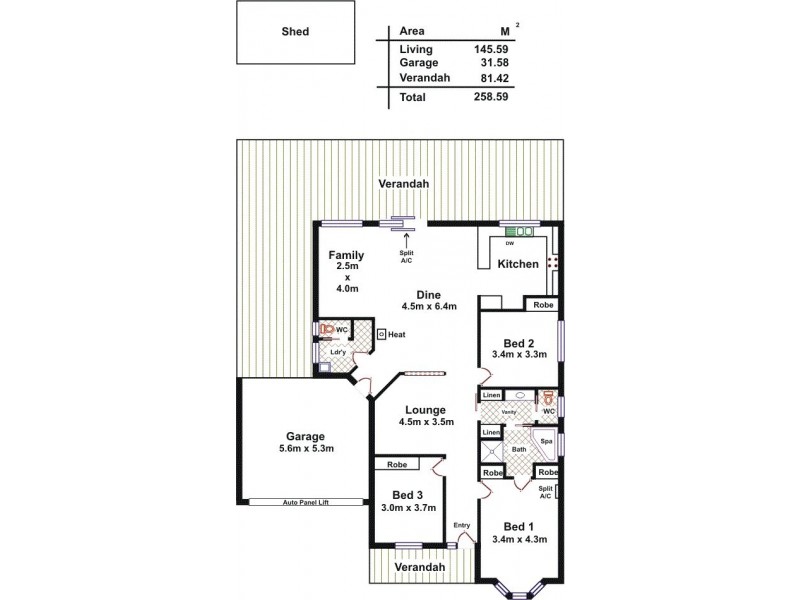 39B Barnet Road, Evanston SA 5116 Floorplan