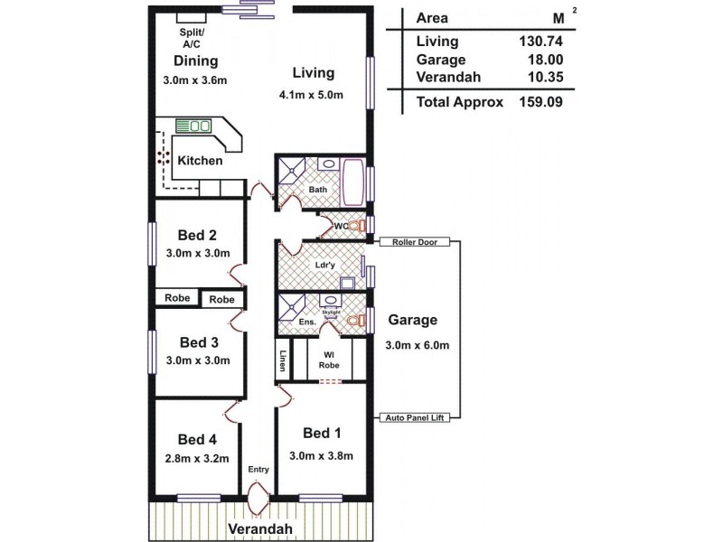 8 Margaret Street, Blakeview SA 5114 Floorplan
