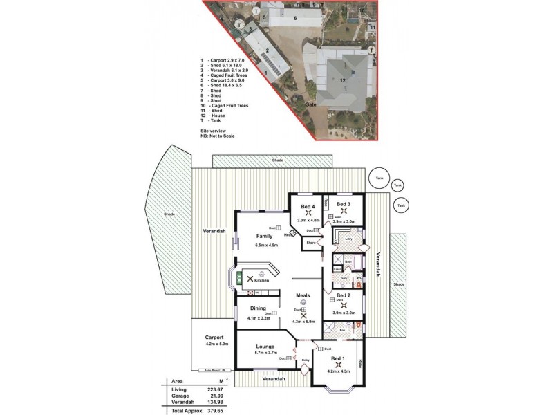 12 Cartwright Drive, Munno Para West SA 5115 Floorplan