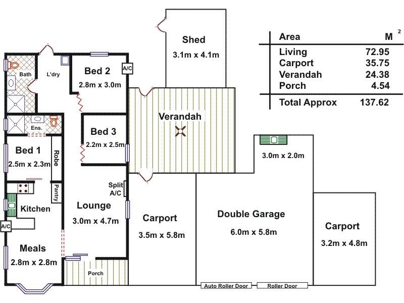 Lot 66 Virginia Gardens Residential Park, Virginia SA 5120 Floorplan