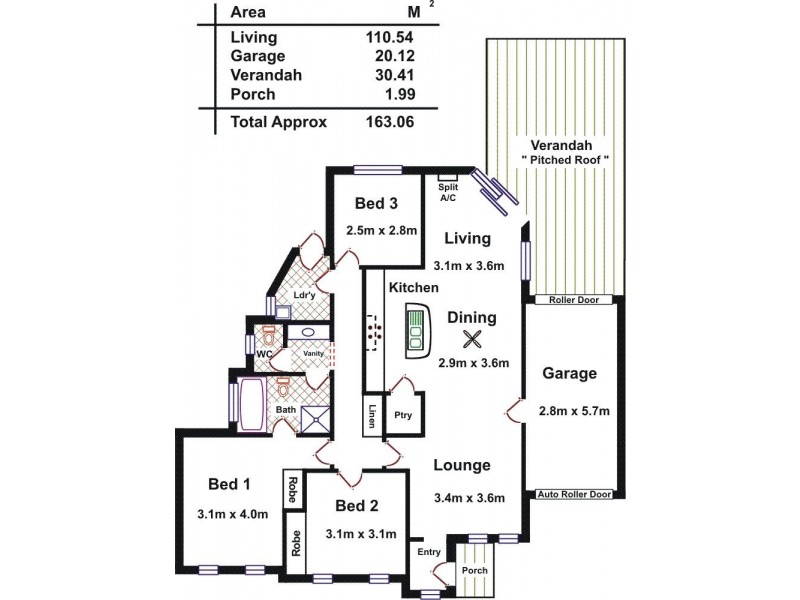 20.. Oxford Court, Elizabeth Park SA 5113 Floorplan